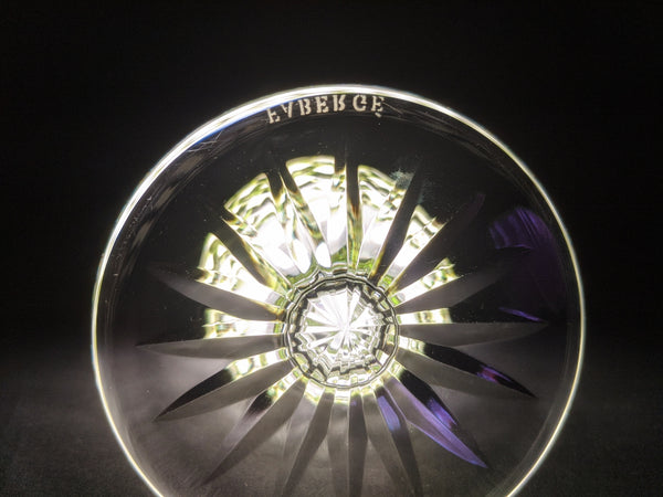 Faberge crystal ice tea glass