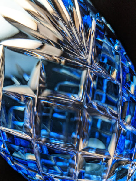 Faberge crystal ice tea glass