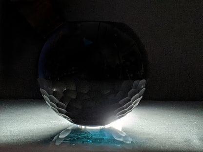 mario cioni black crystal  bowl