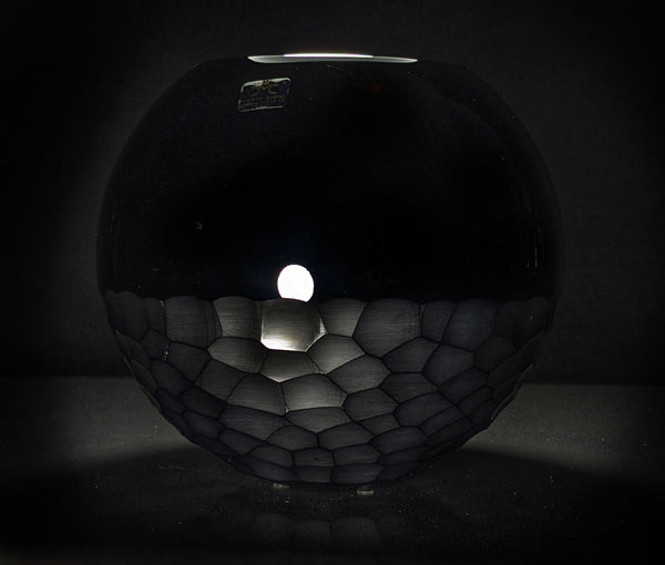 mario cioni black crystal  bowl