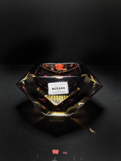 Murano Crystal Ashtray