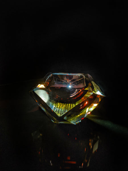 Murano Crystal Ashtray