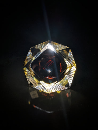 Murano Crystal Ashtray