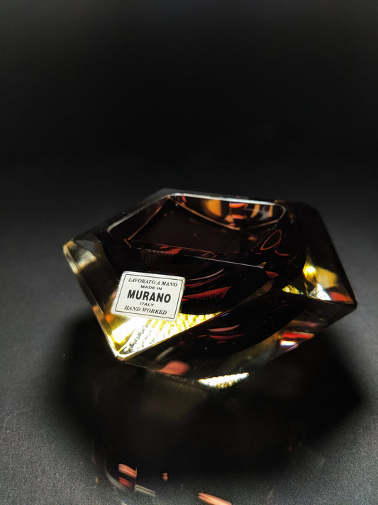 Murano Crystal Ashtray