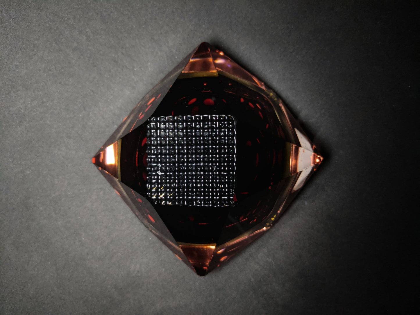 Murano Crystal Ashtray