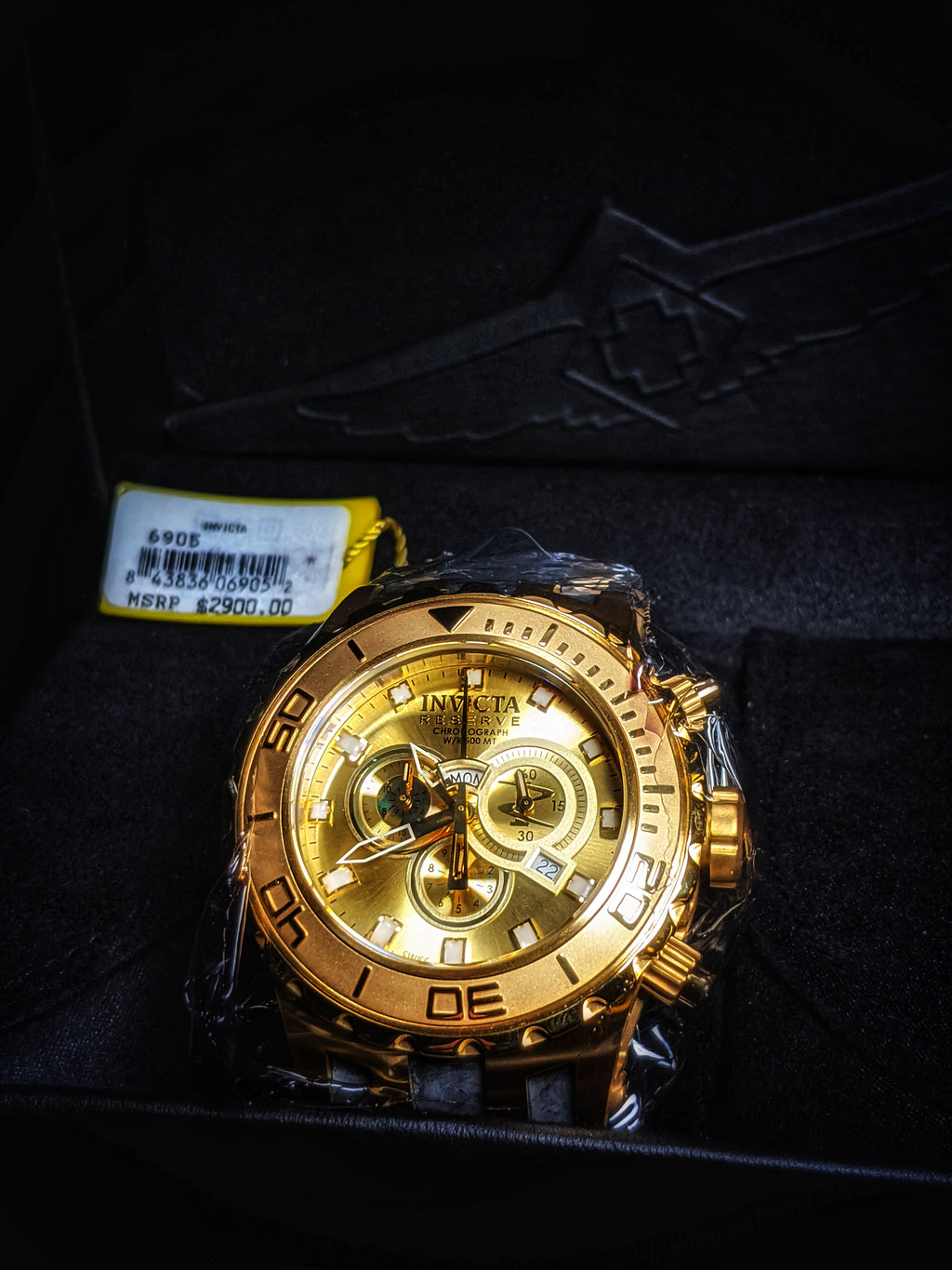 Invicta Subaqua 6905 Watch | New, Broken Band, Needs Battery | As-Is