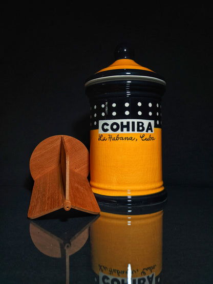 Cohiba Large Ceramic Humidor Jar