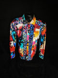 Robert Graham Colorful Long Sleeve Medium Size Shirt