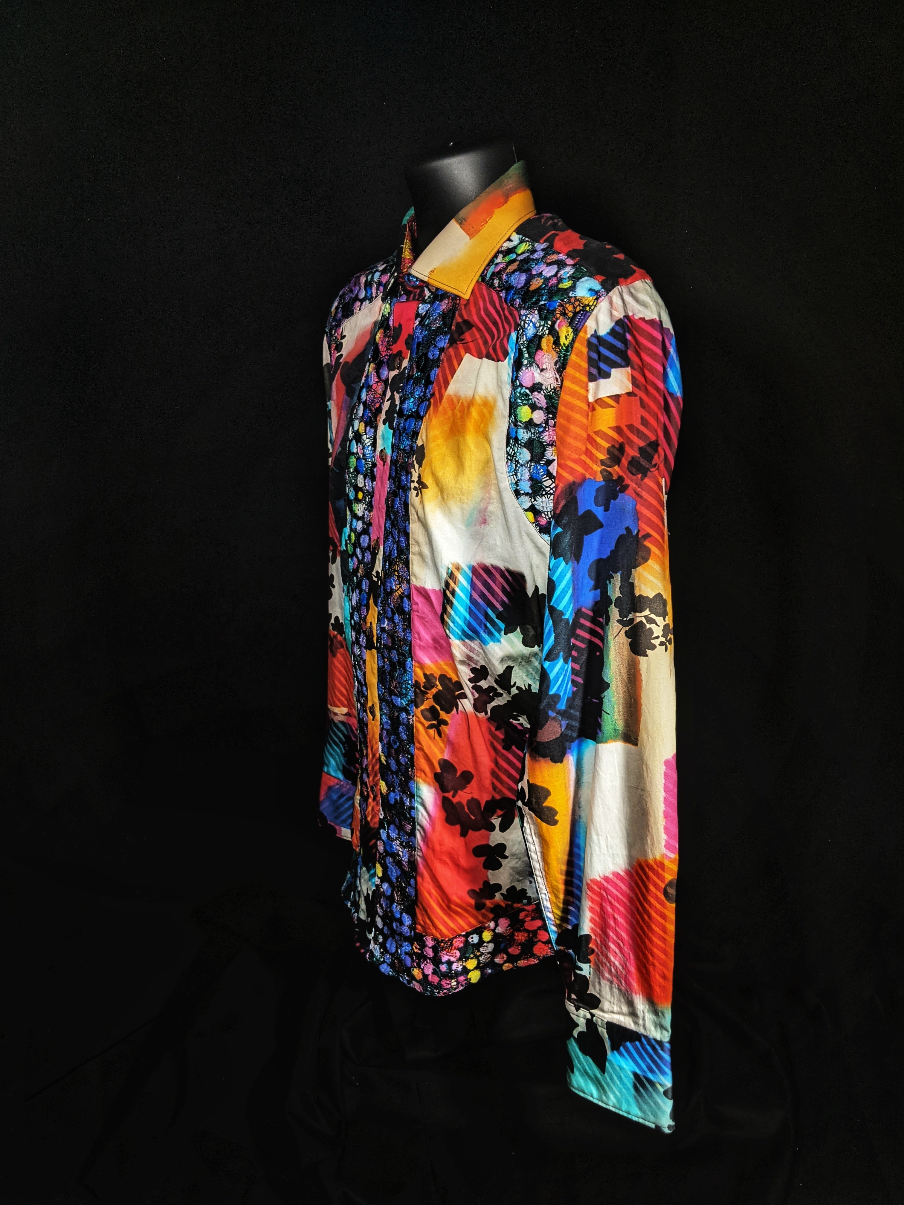 Robert Graham Colorful Long Sleeve Medium Size Shirt