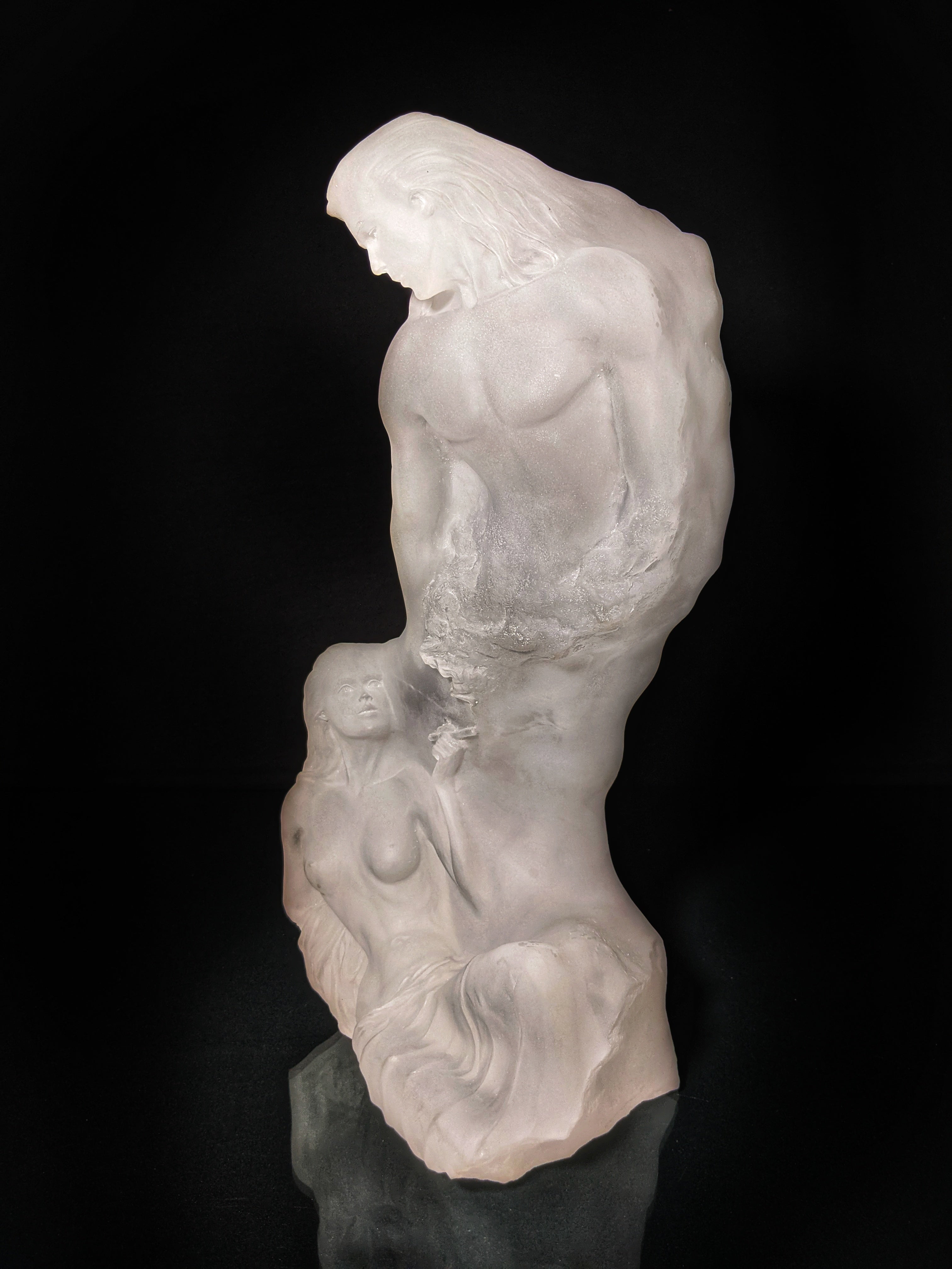 acrylic cigar sculpture  by Lars Loma