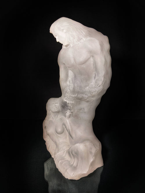 acrylic cigar sculpture  by Lars Loma