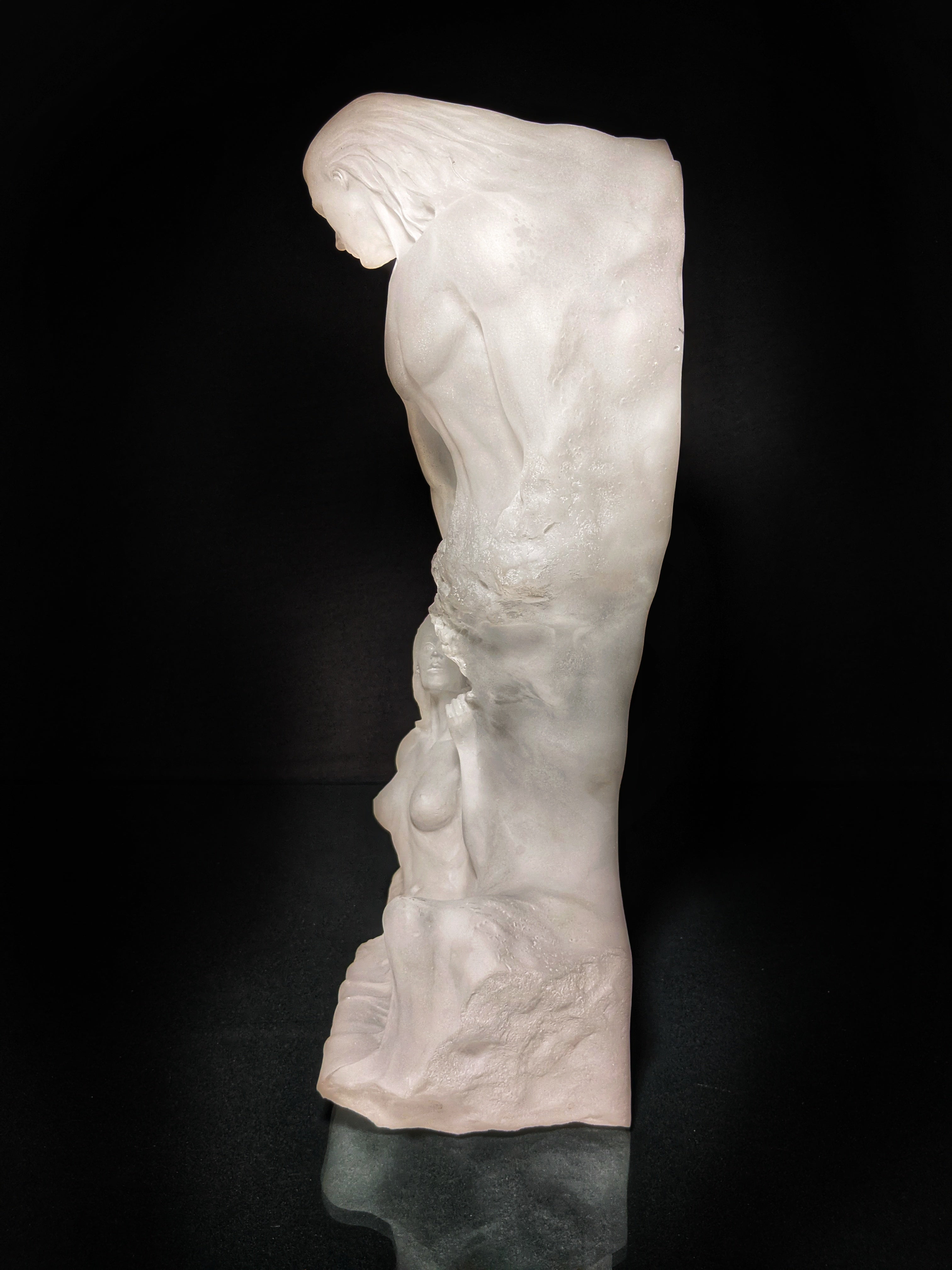 acrylic cigar sculpture  by Lars Loma