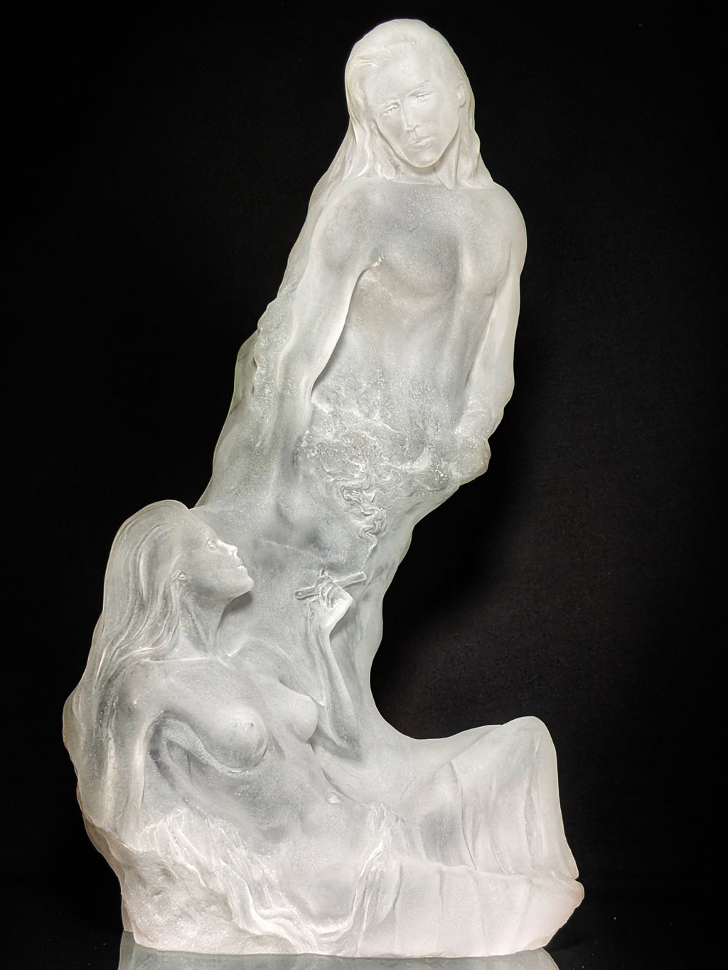 acrylic cigar sculpture  by Lars Loma