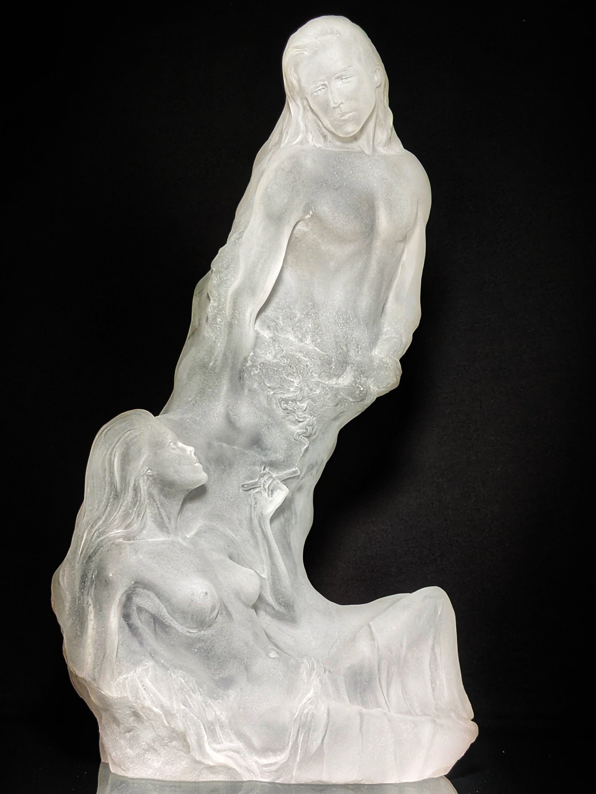acrylic cigar sculpture  by Lars Loma