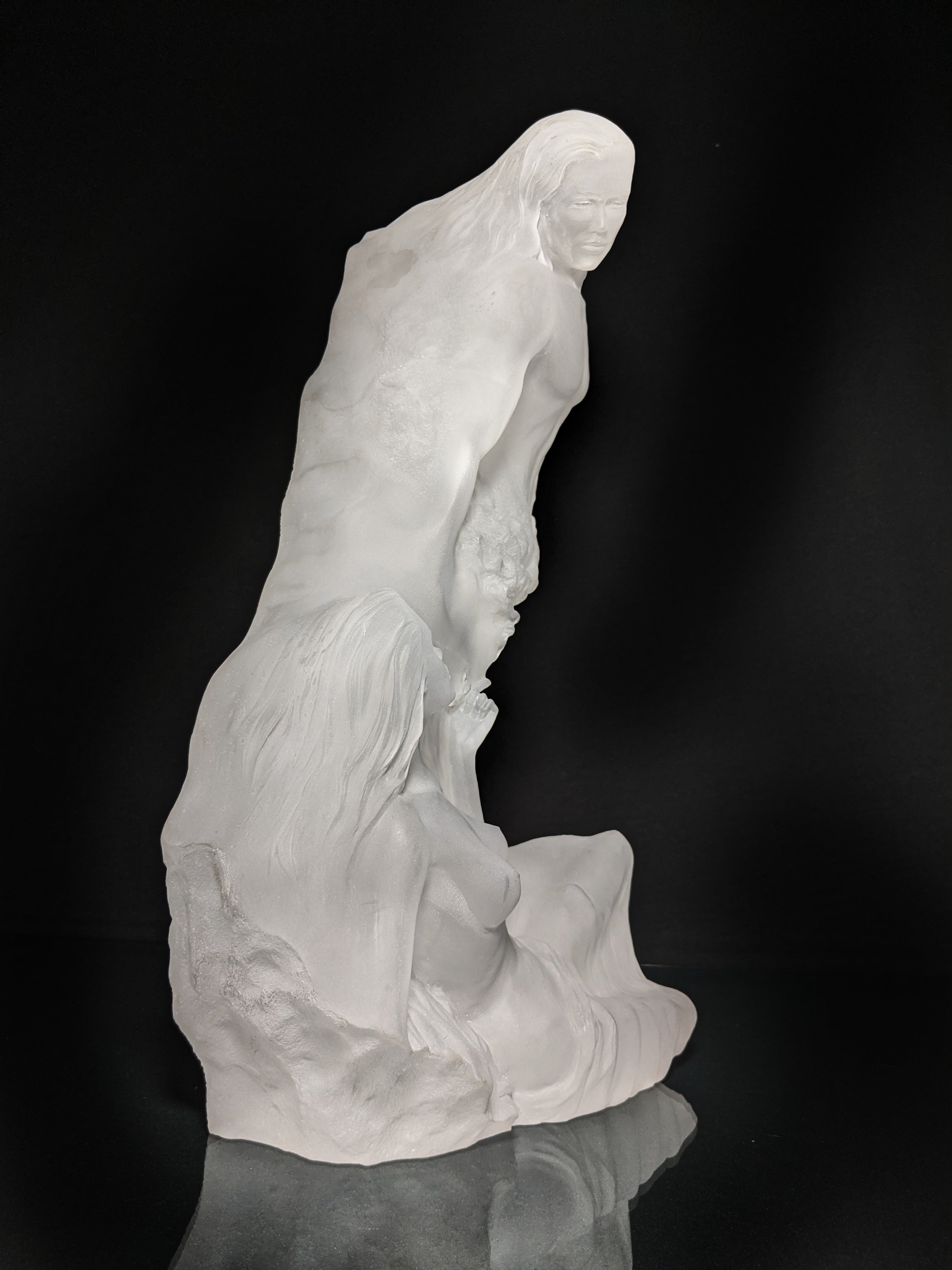 acrylic cigar sculpture  by Lars Loma