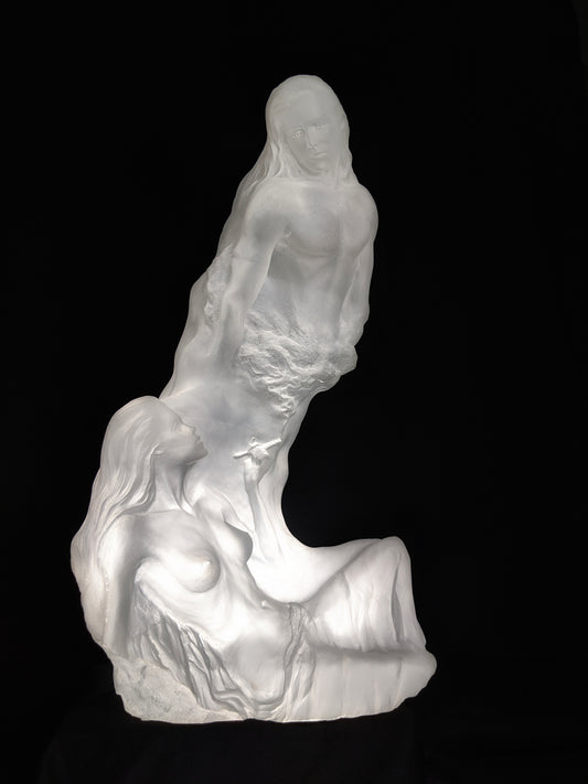 acrylic cigar sculpture  by Lars Loma