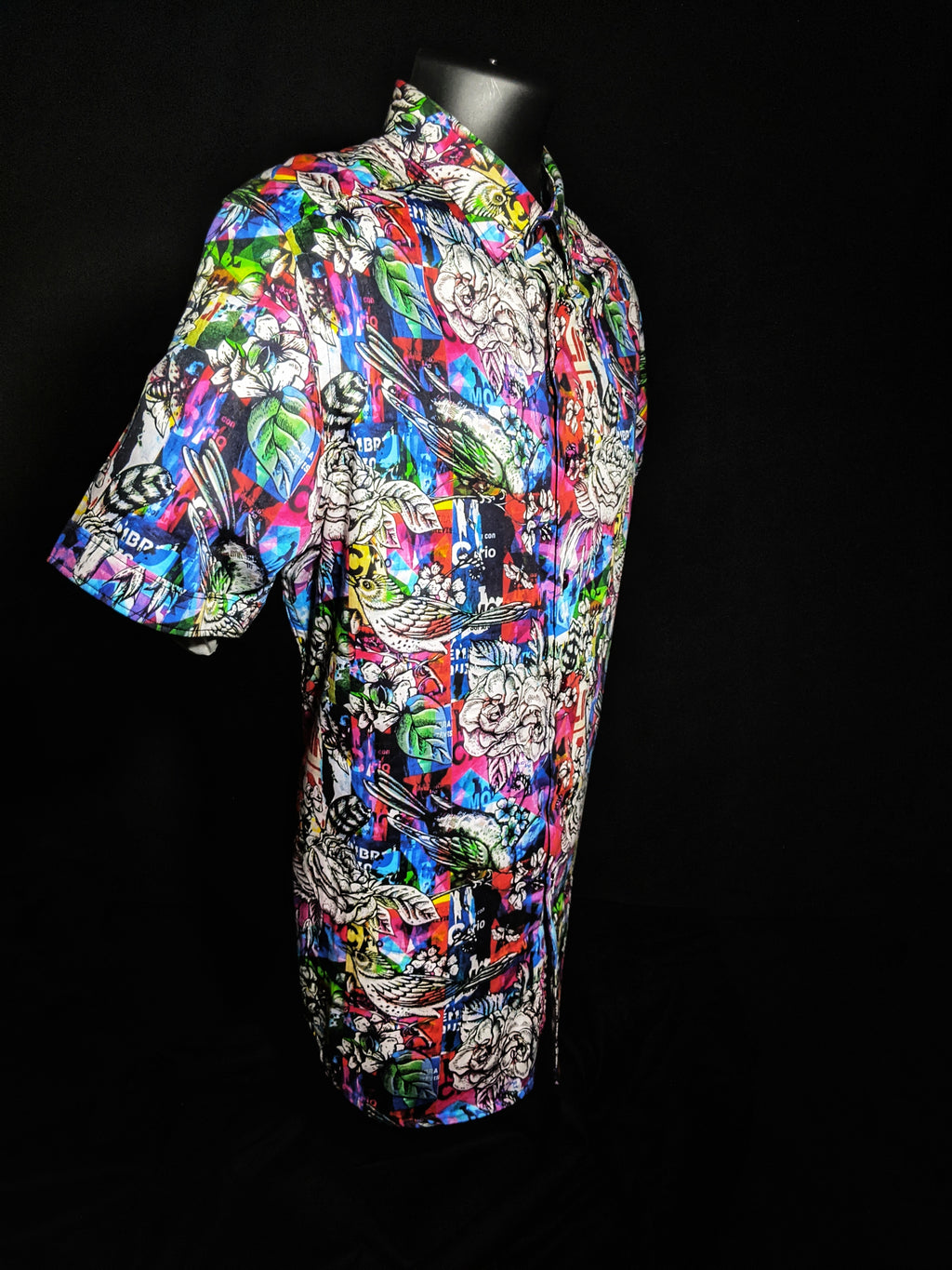 Robert Graham Collection Short Sleeve Shirt Medium Size