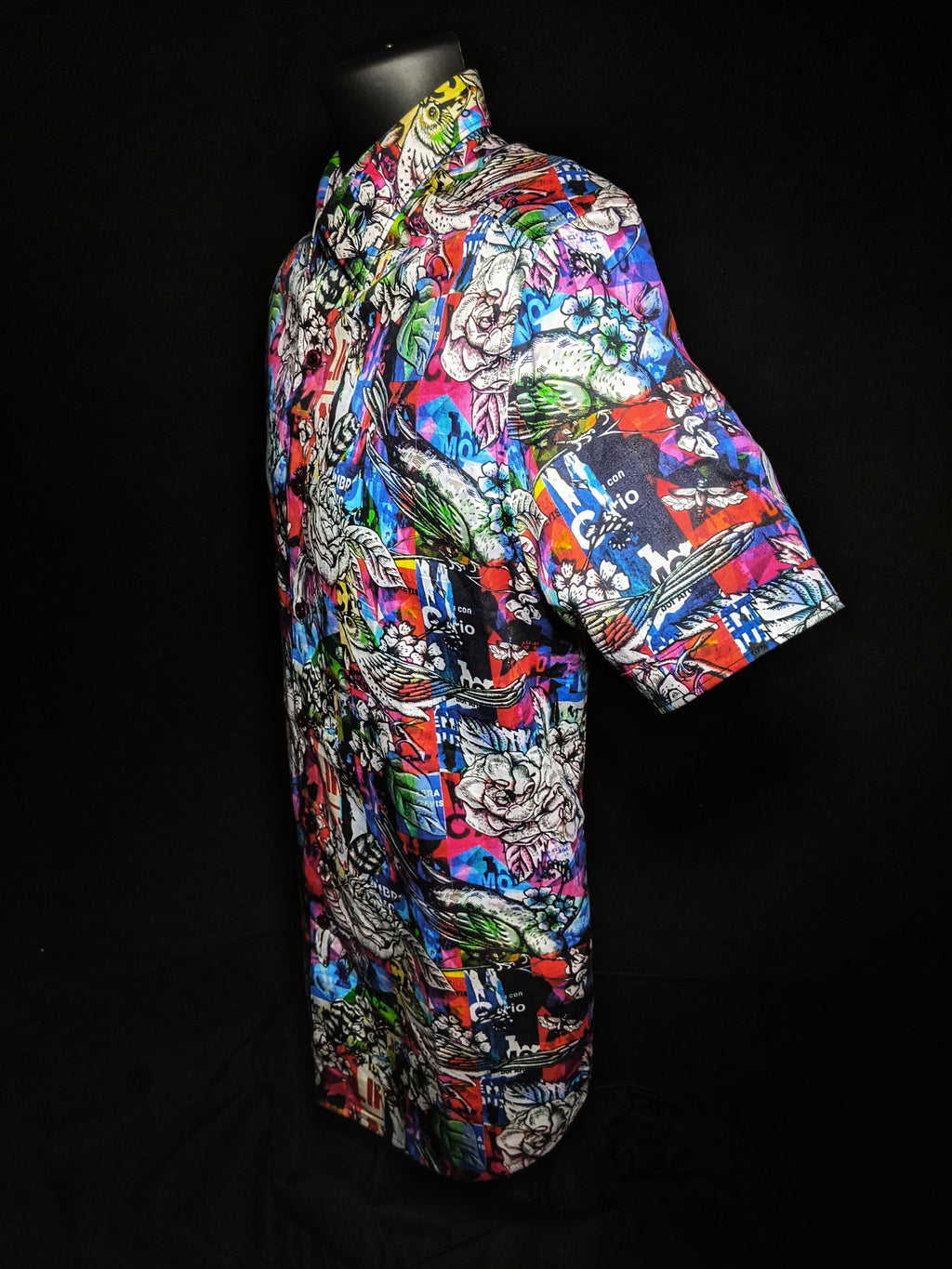 Robert Graham Collection Short Sleeve Shirt Medium Size