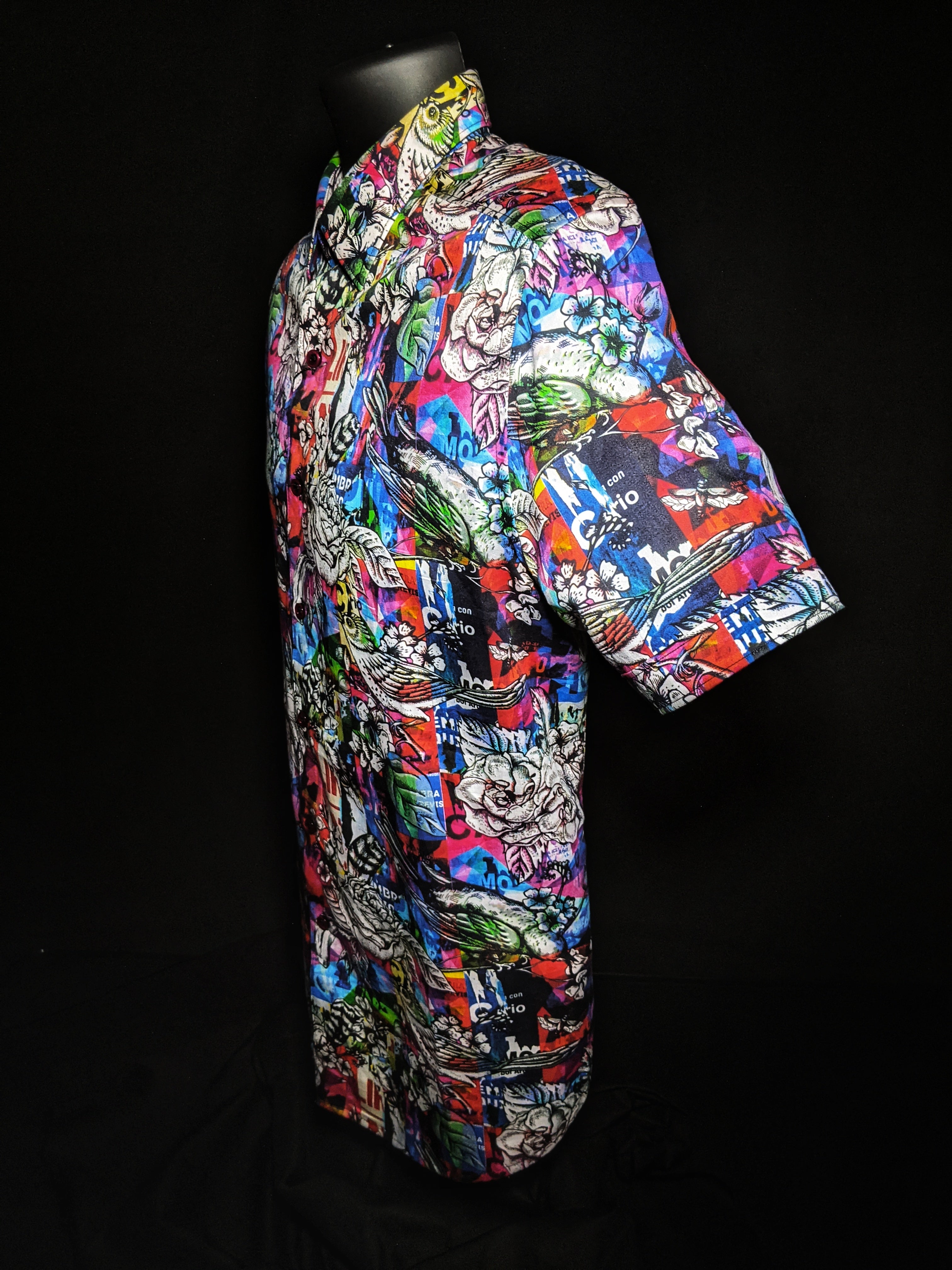 Robert Graham Collection Short Sleeve Shirt Medium Size