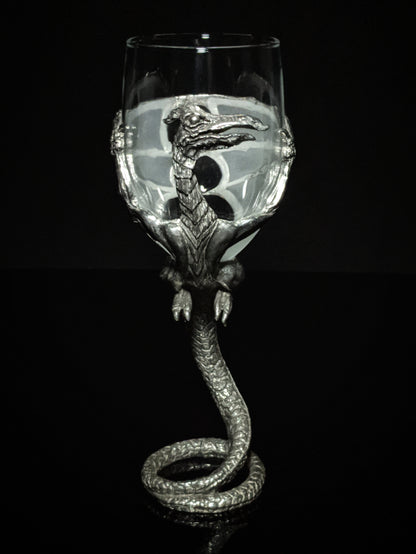 Royal Selangor Lord of Rings pewter wine glass