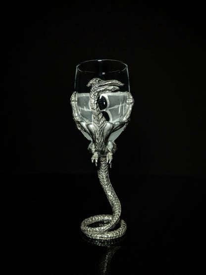Royal Selangor Lord of Rings pewter wine glass