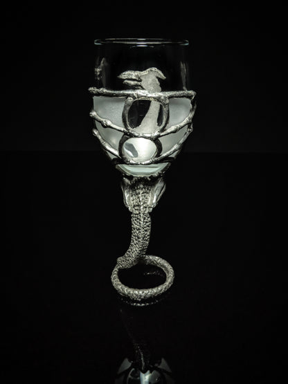 Royal Selangor Lord of Rings pewter wine glass