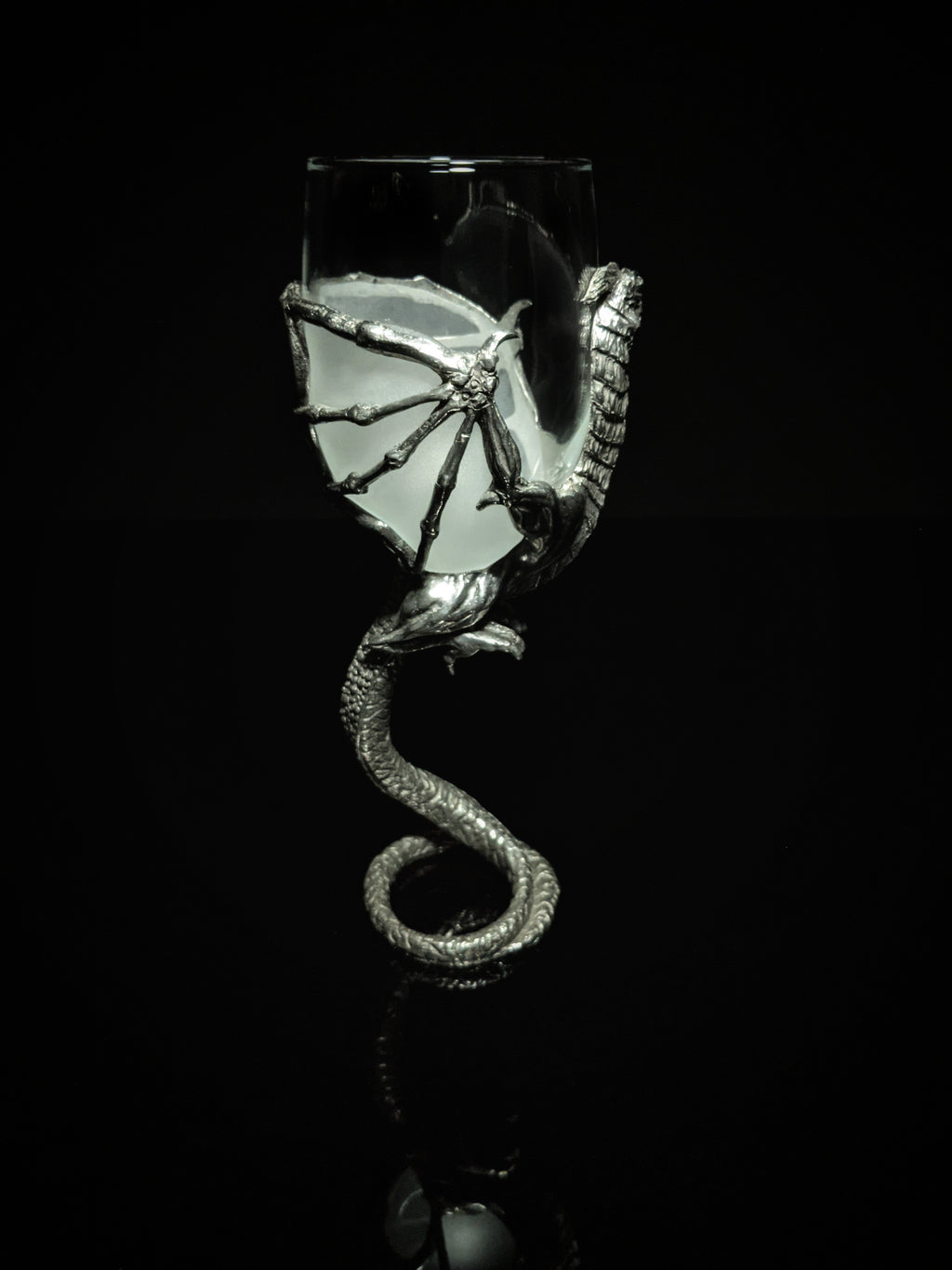 Royal Selangor Lord of Rings pewter wine glass