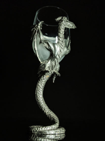 Royal Selangor Lord of Rings pewter wine glass