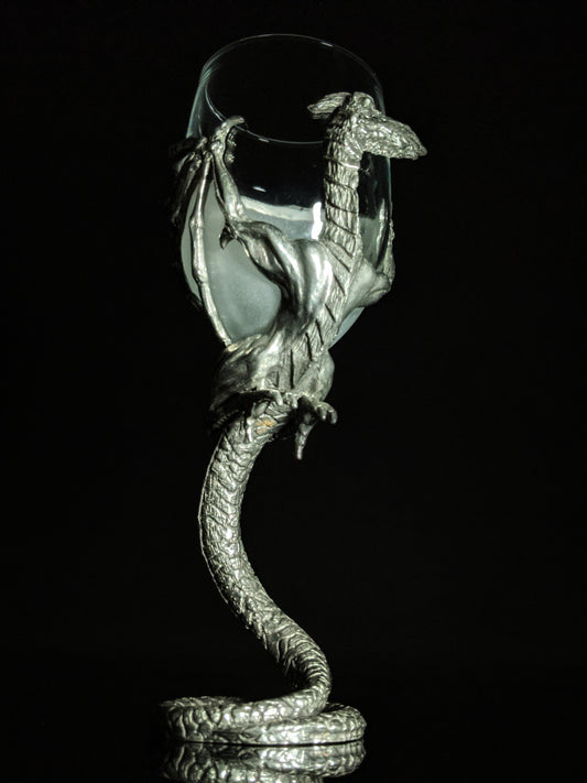 Royal Selangor Lord of Rings pewter wine glass