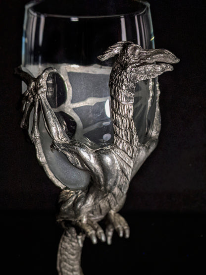 Royal Selangor Lord of Rings pewter wine glass