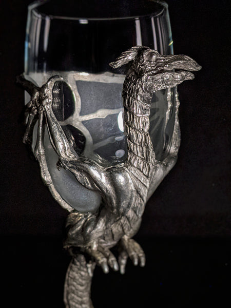 Royal Selangor Lord of Rings pewter wine glass