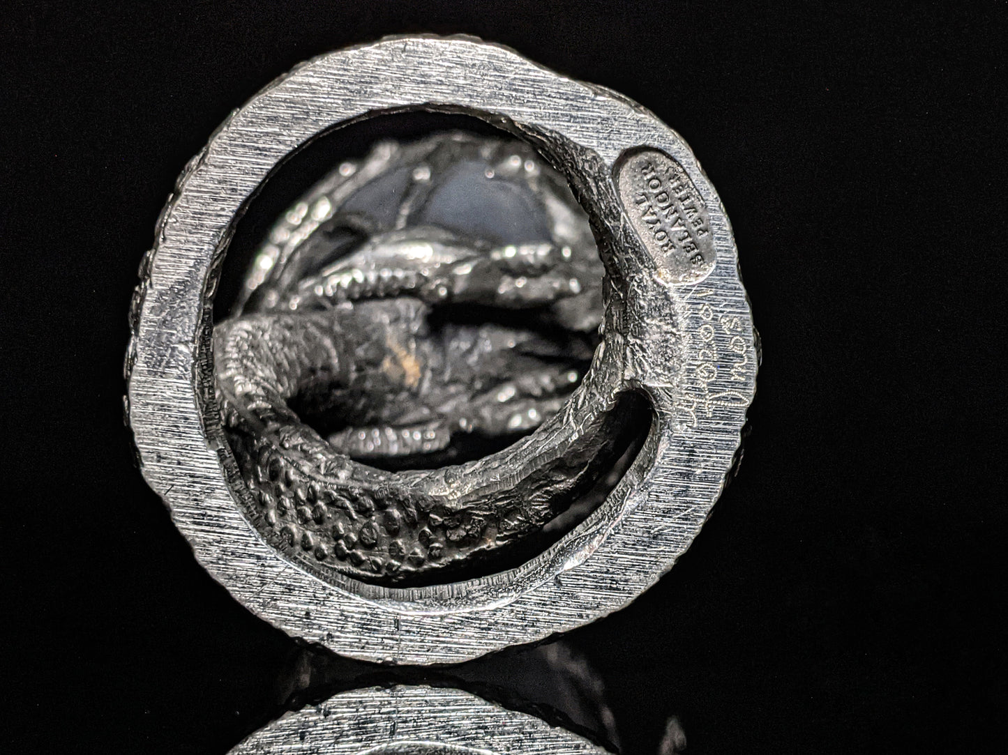 Royal Selangor Lord of Rings pewter wine glass