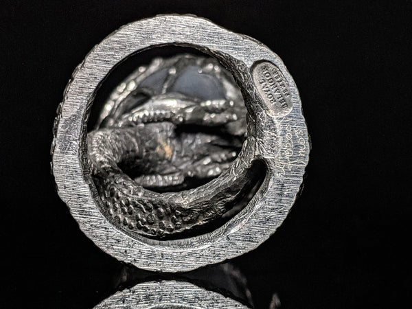 Royal Selangor Lord of Rings pewter wine glass