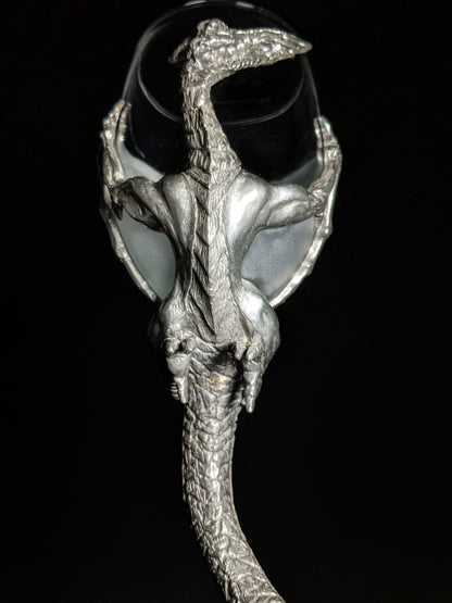 Royal Selangor Lord of Rings pewter wine glass