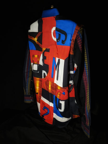 Robert Graham Jomadubu Limited Edition Embroidered Long Sleeve Sport Shirt