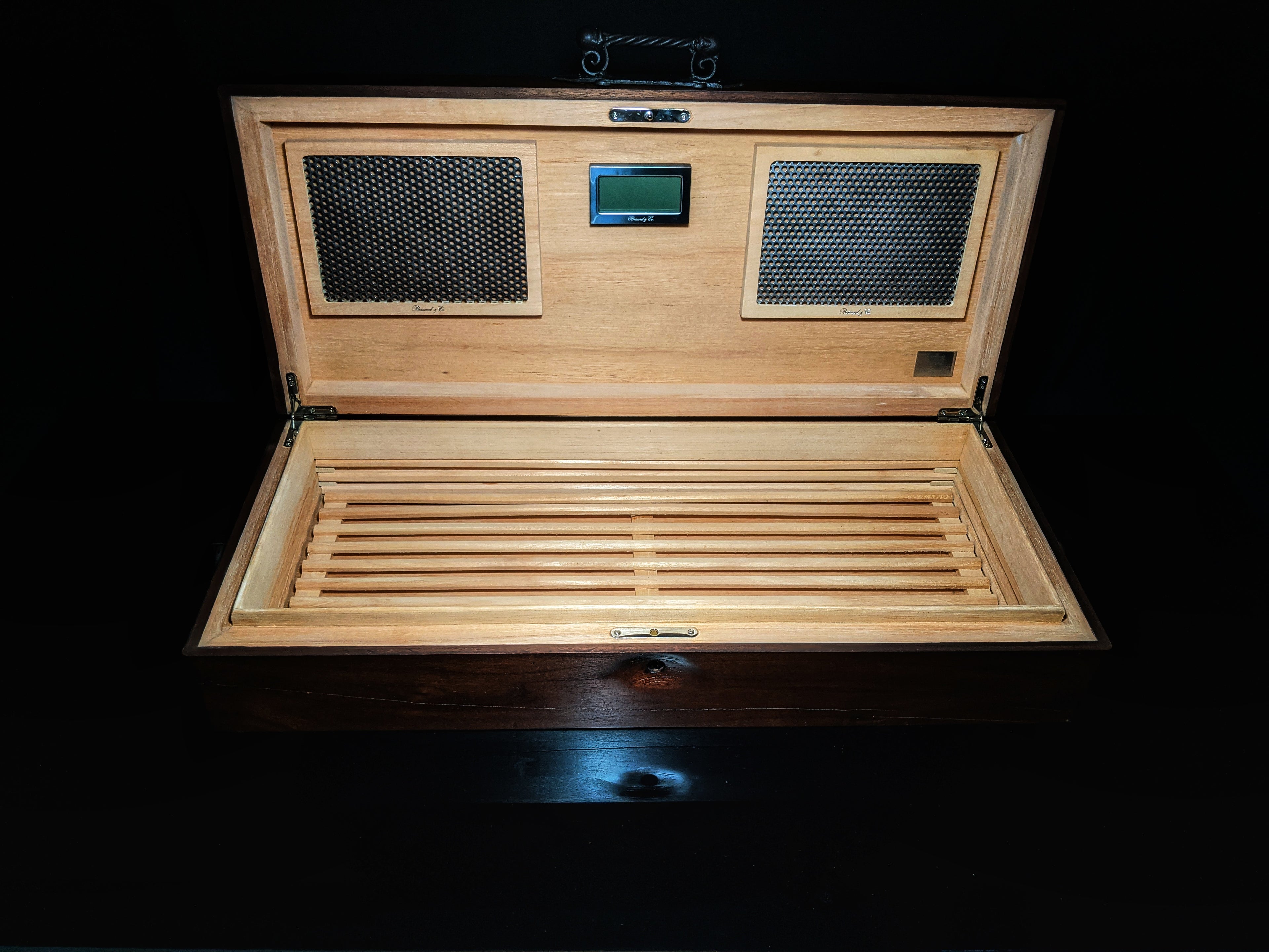 Brizard and Co. Mac Daddy Hacienda Humidor — 26.5" L x 11.5" W x 5.5" H, Made in USA