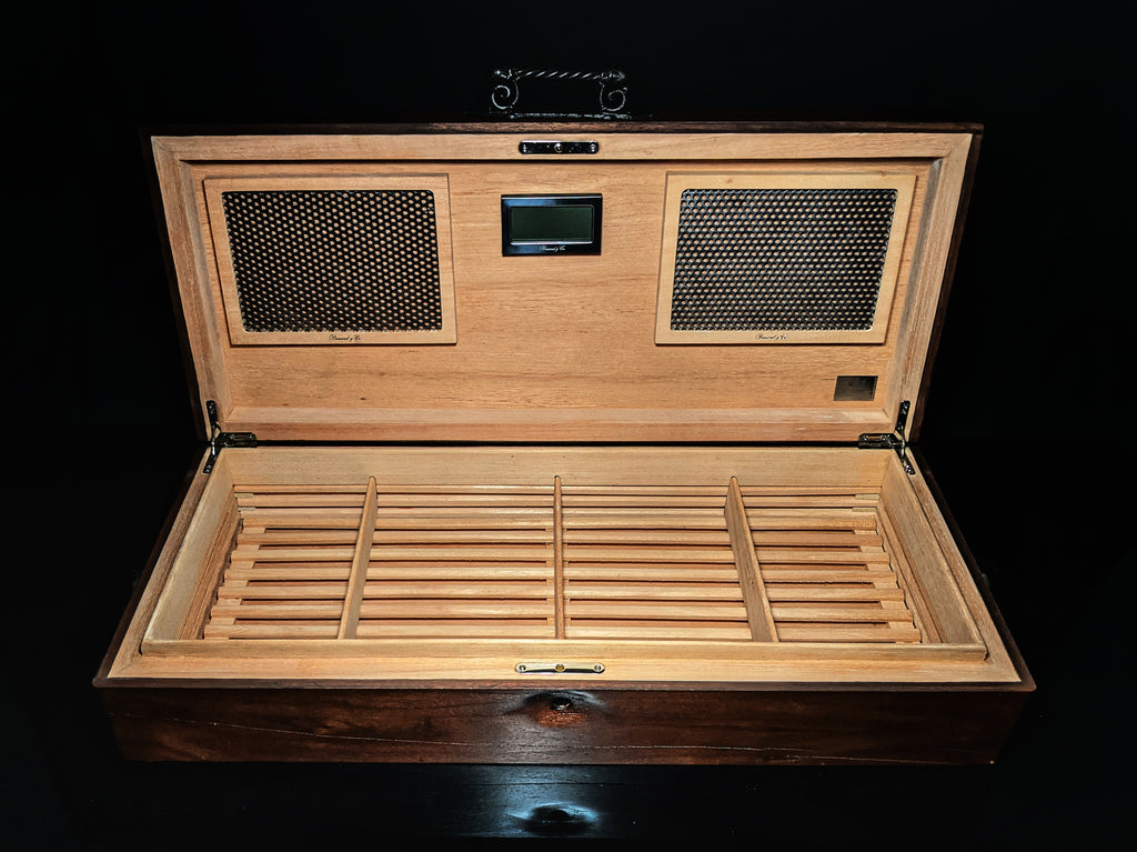 Brizard and Co. Mac Daddy Hacienda Humidor — 26.5" L x 11.5" W x 5.5" H, Made in USA