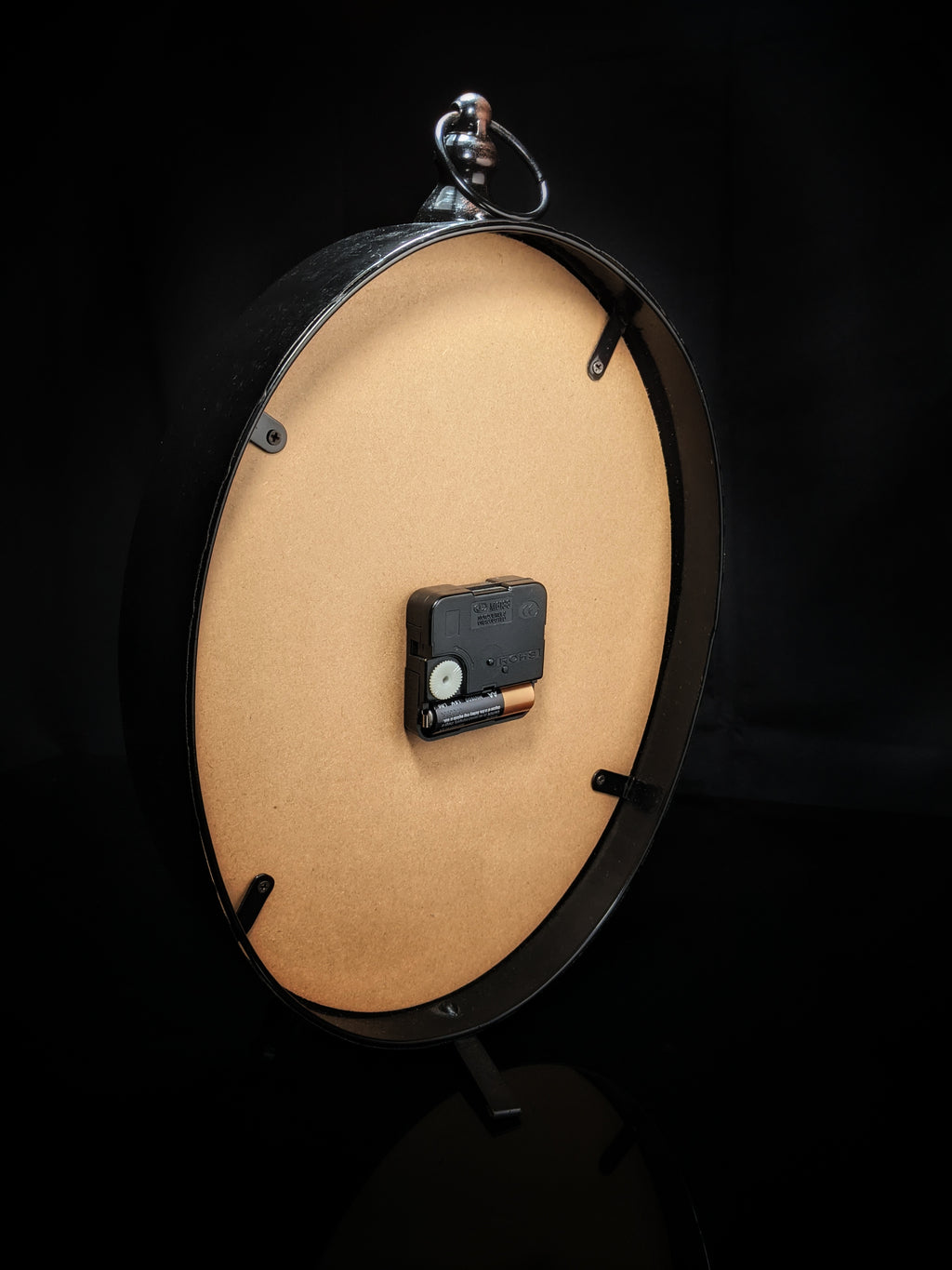 Table Clock Vintage Looking Measures 13.5" H x 9.5" W x 2" D