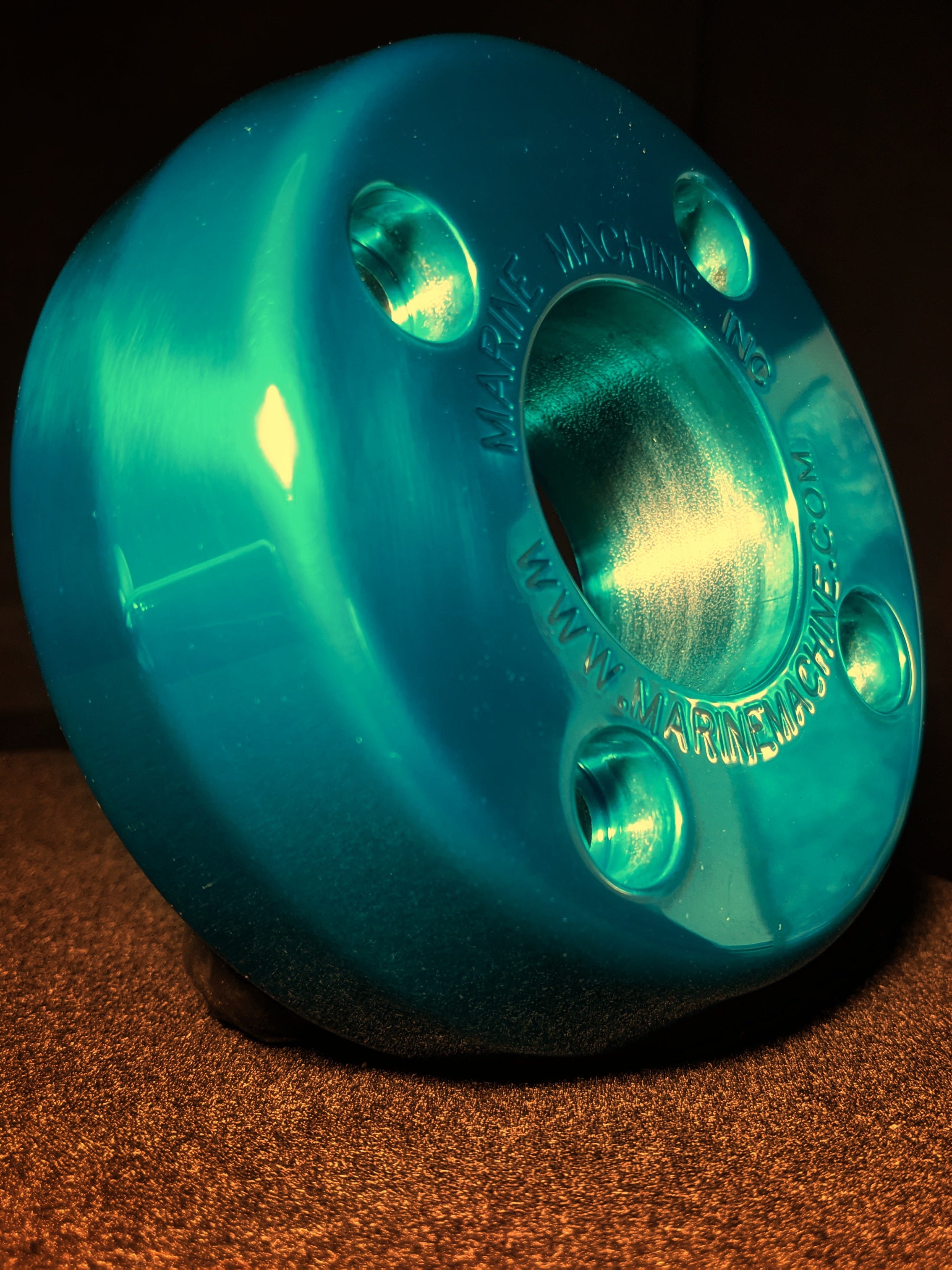 Marine Machine Teal Powder Coated Dash Mount Spacer