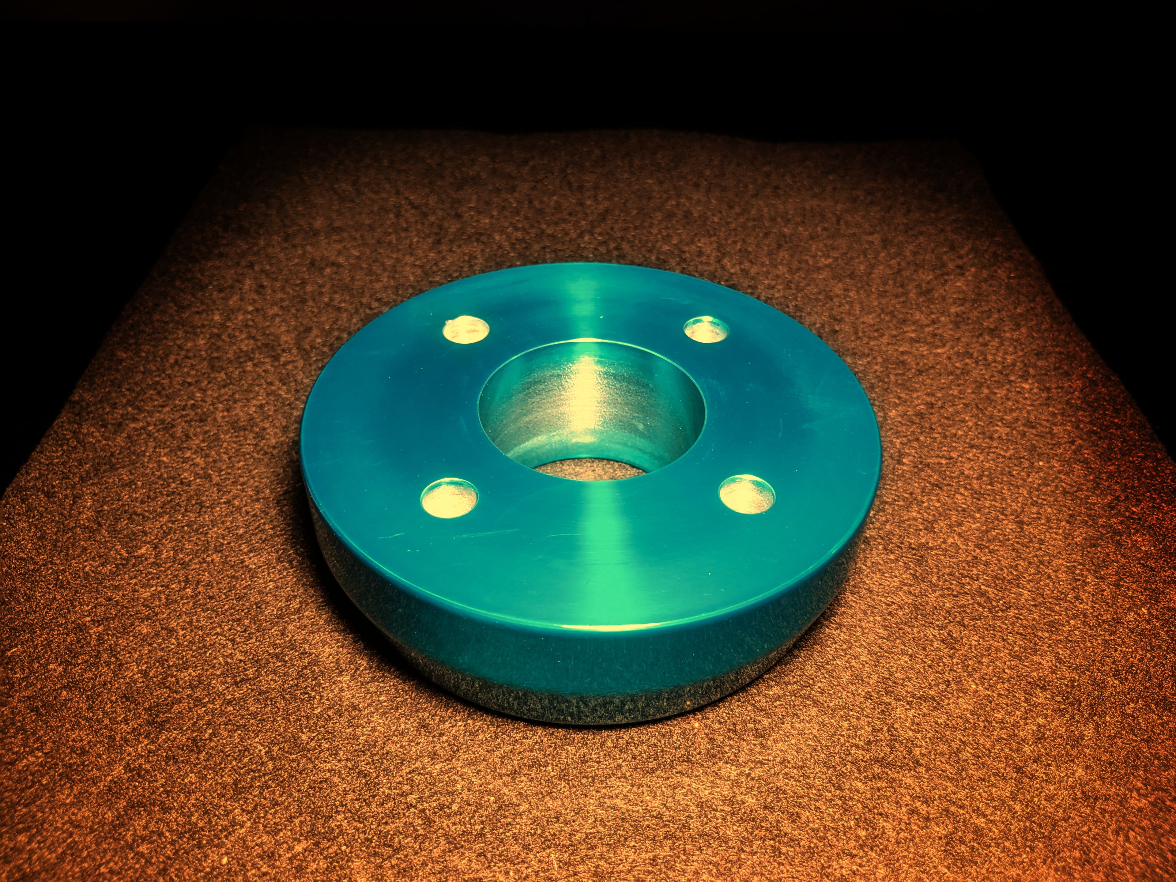 Marine Machine Teal Powder Coated Dash Mount Spacer