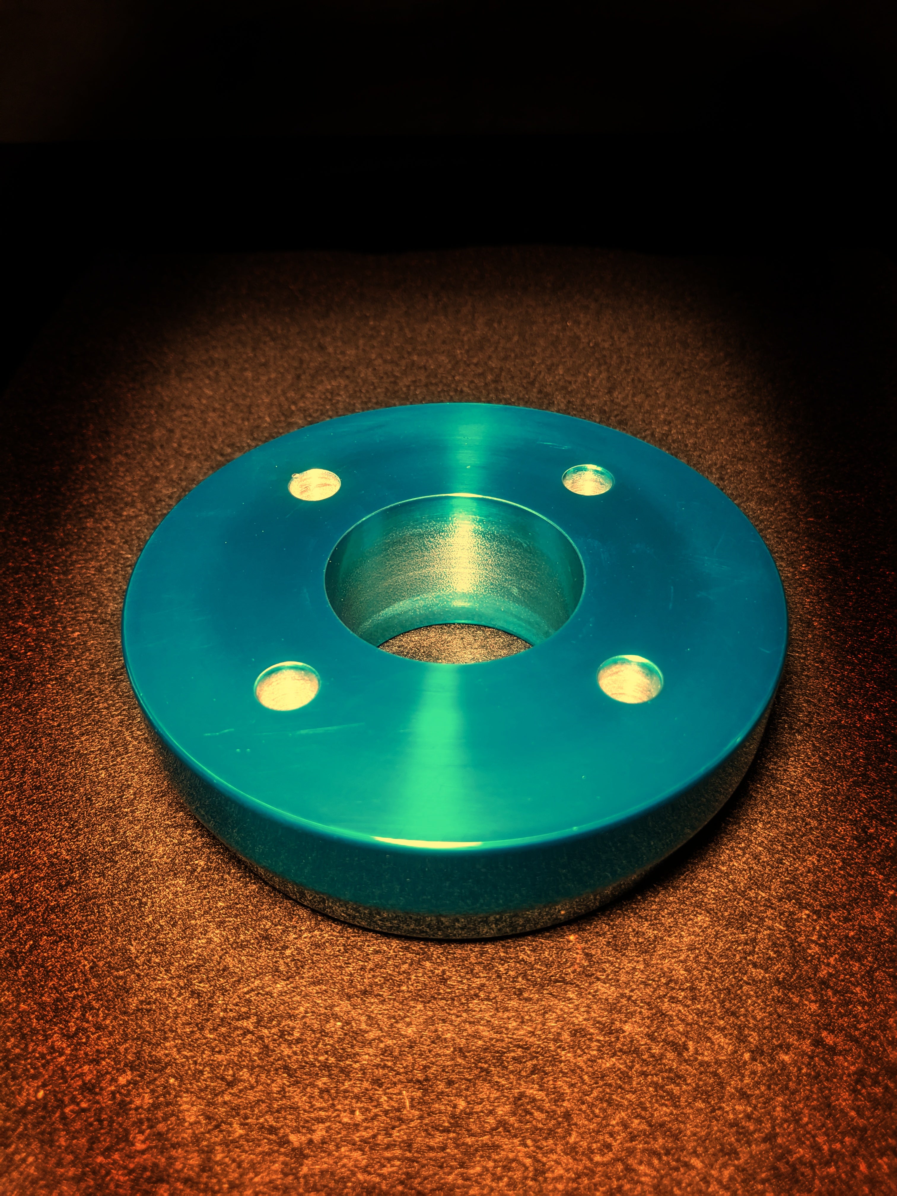Marine Machine Teal Powder Coated Dash Mount Spacer