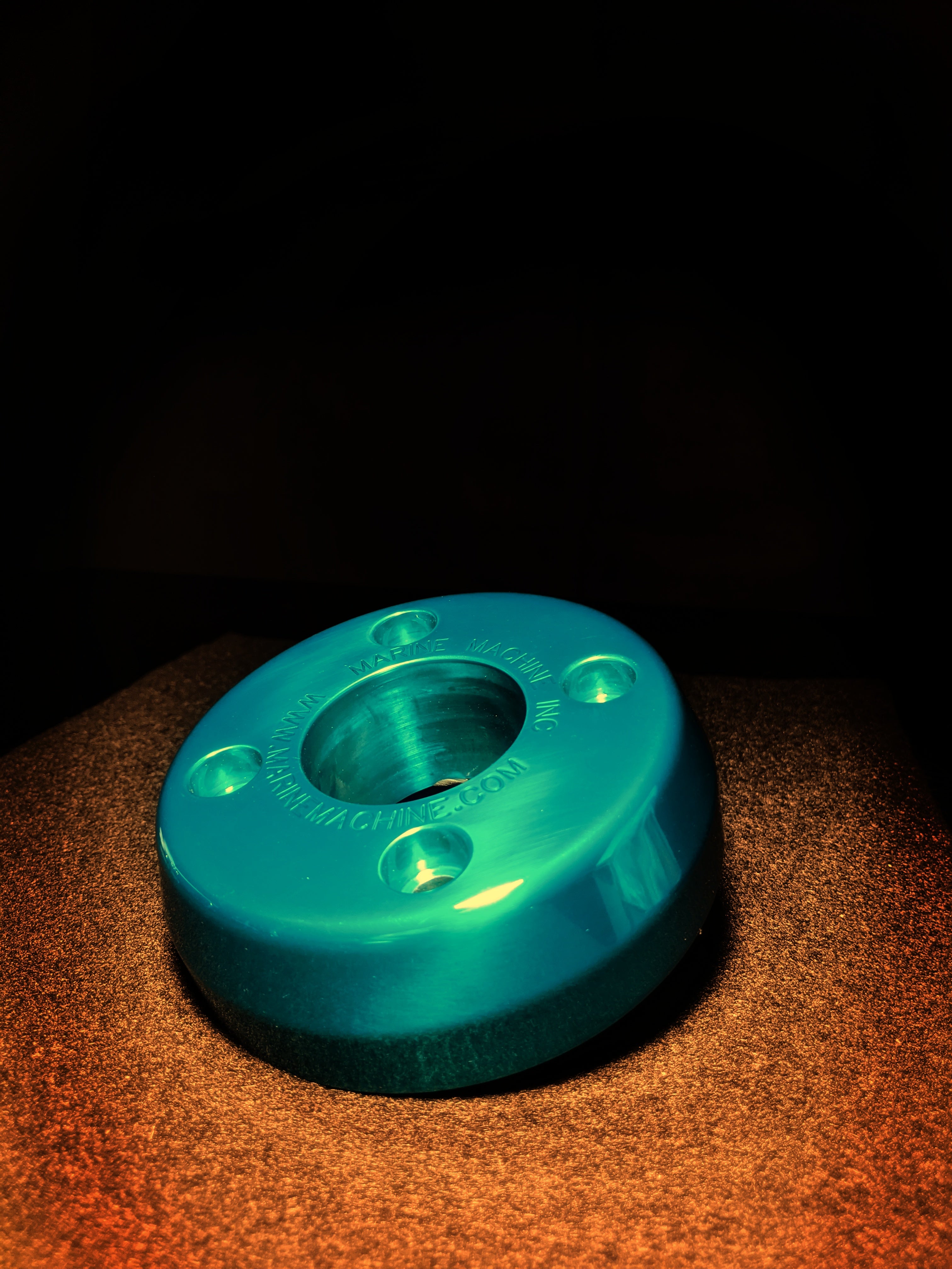 Marine Machine Teal Powder Coated Dash Mount Spacer