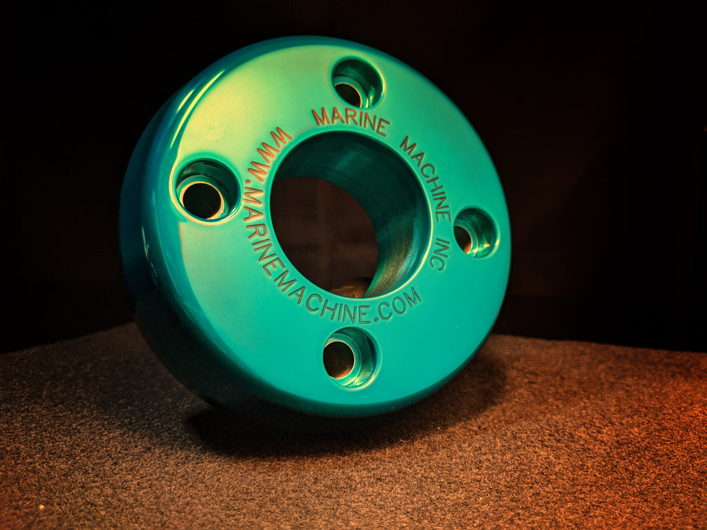 Marine Machine Teal Powder Coated Dash Mount Spacer