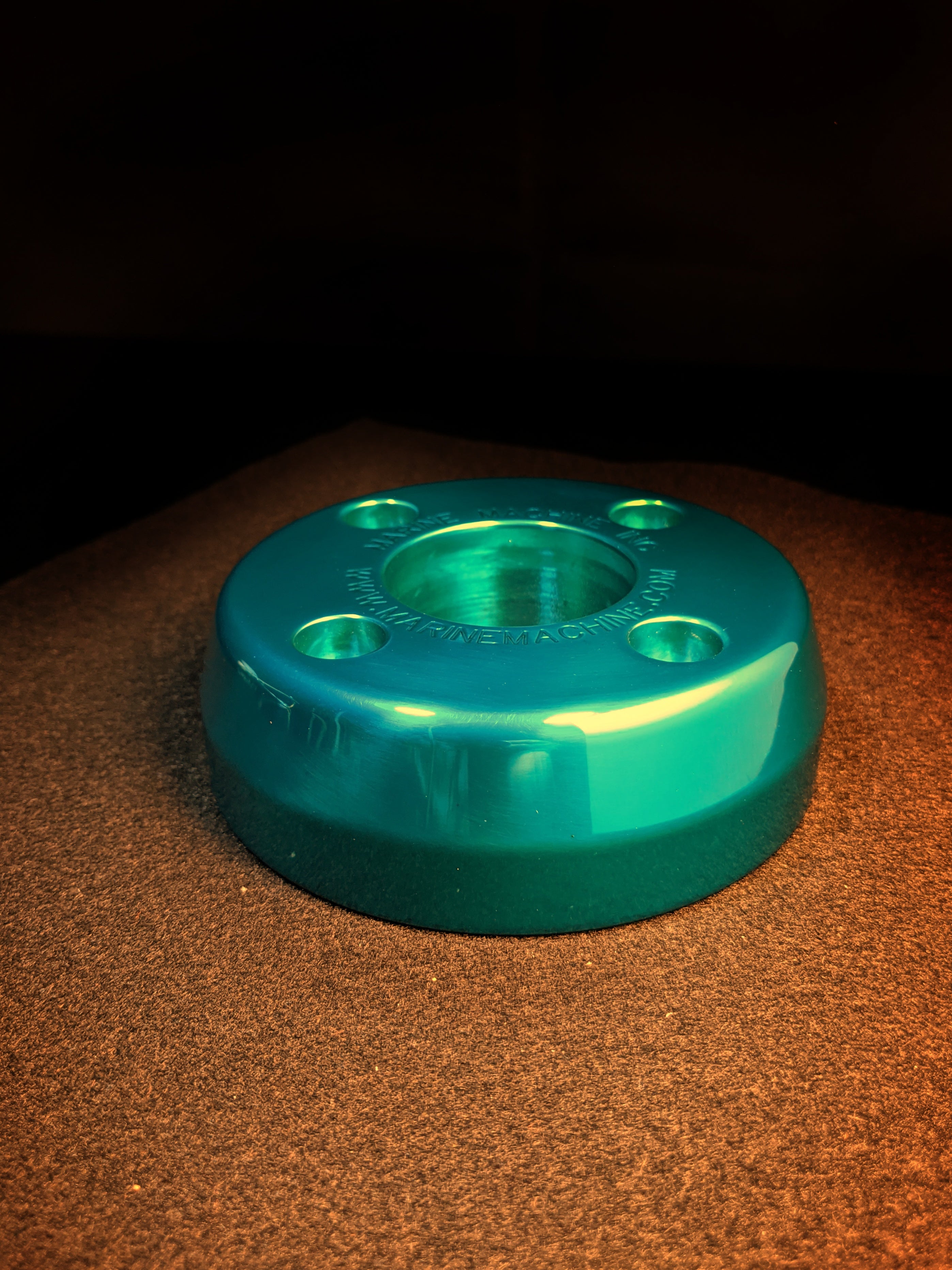 Marine Machine Teal Powder Coated Dash Mount Spacer