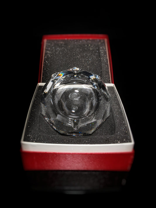 Baccarat crystal camel ashtray