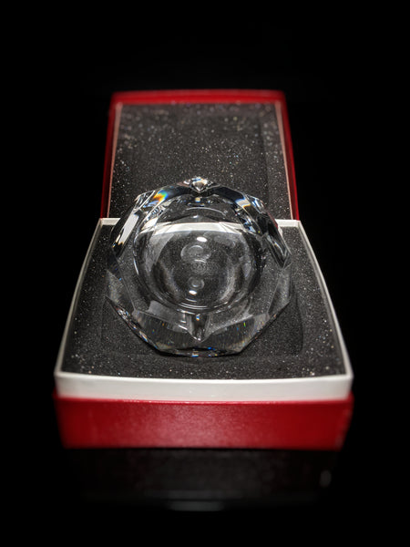 Baccarat crystal camel ashtray