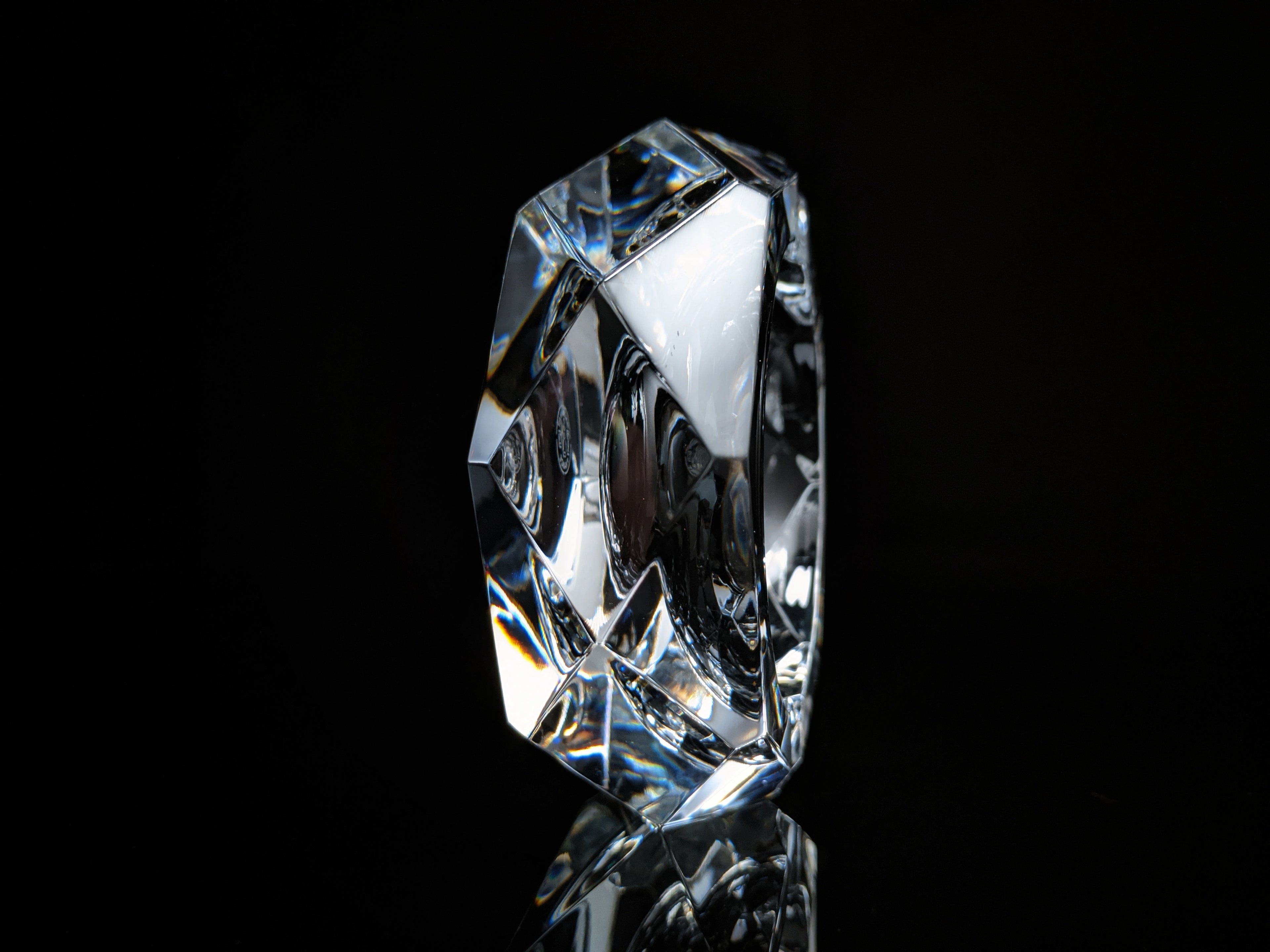 Baccarat crystal camel ashtray