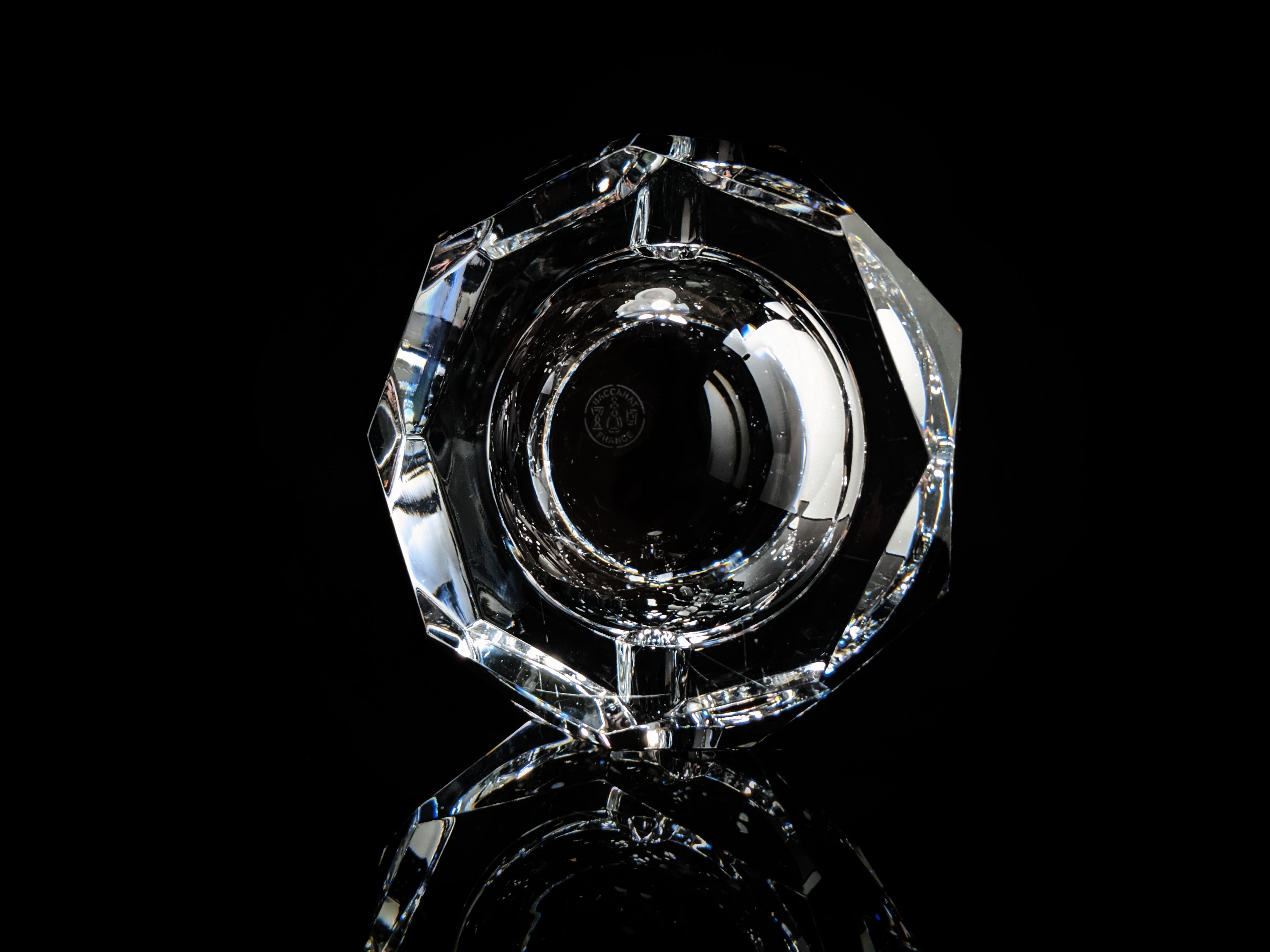 Baccarat crystal camel ashtray