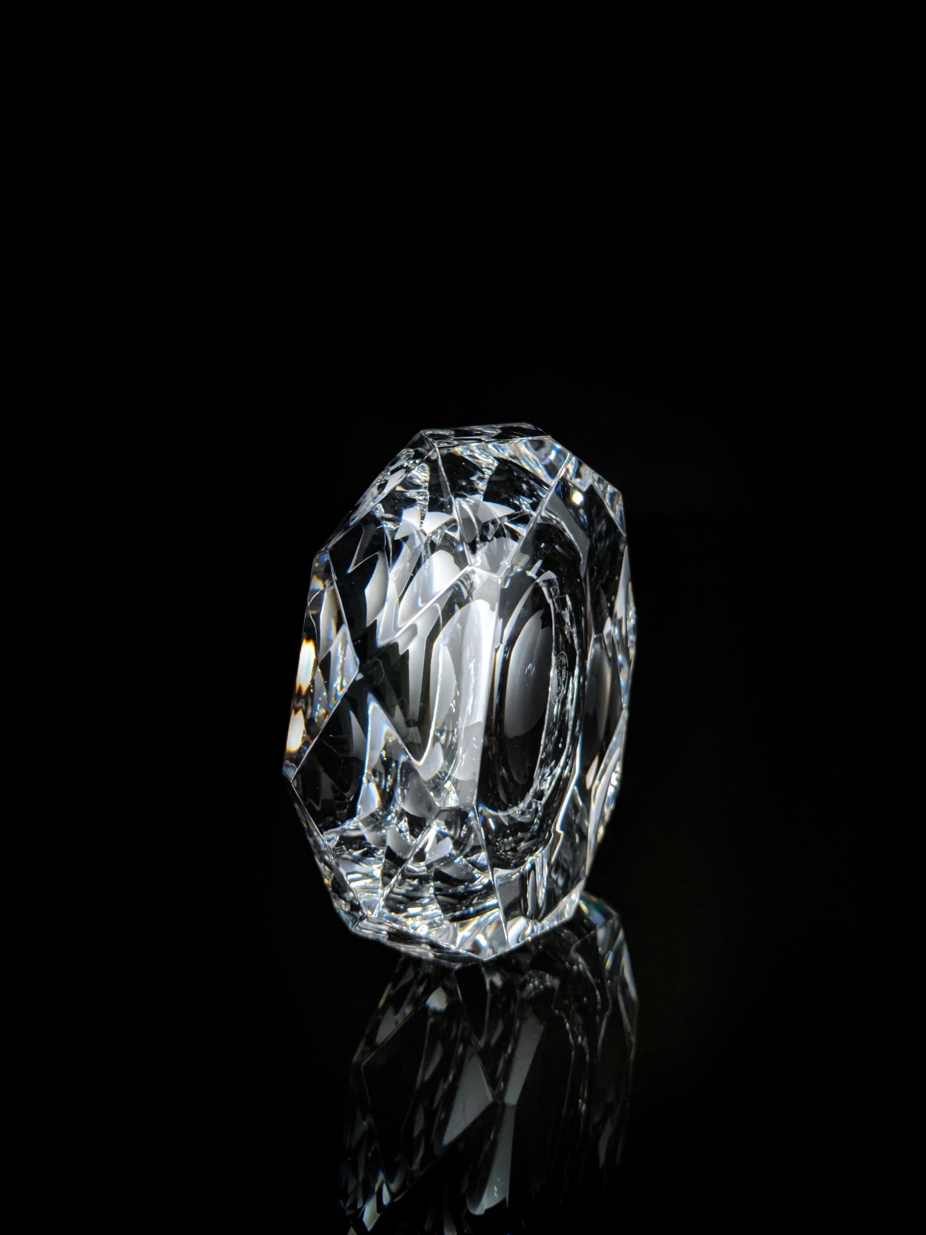 Baccarat crystal camel ashtray