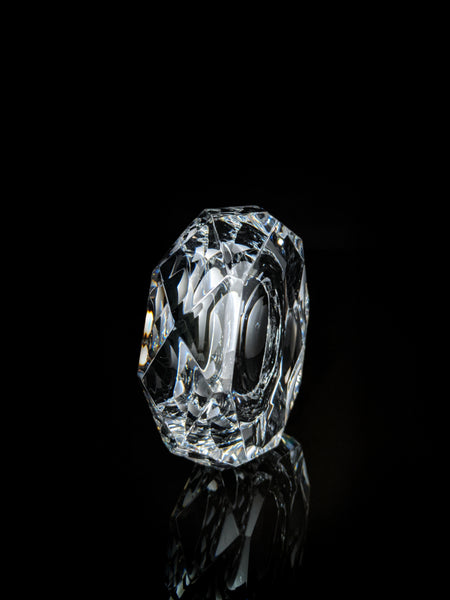 Baccarat crystal camel ashtray